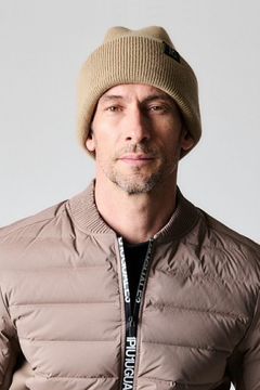 KINT CAP / ロゴ ニットキャップ ベージュ