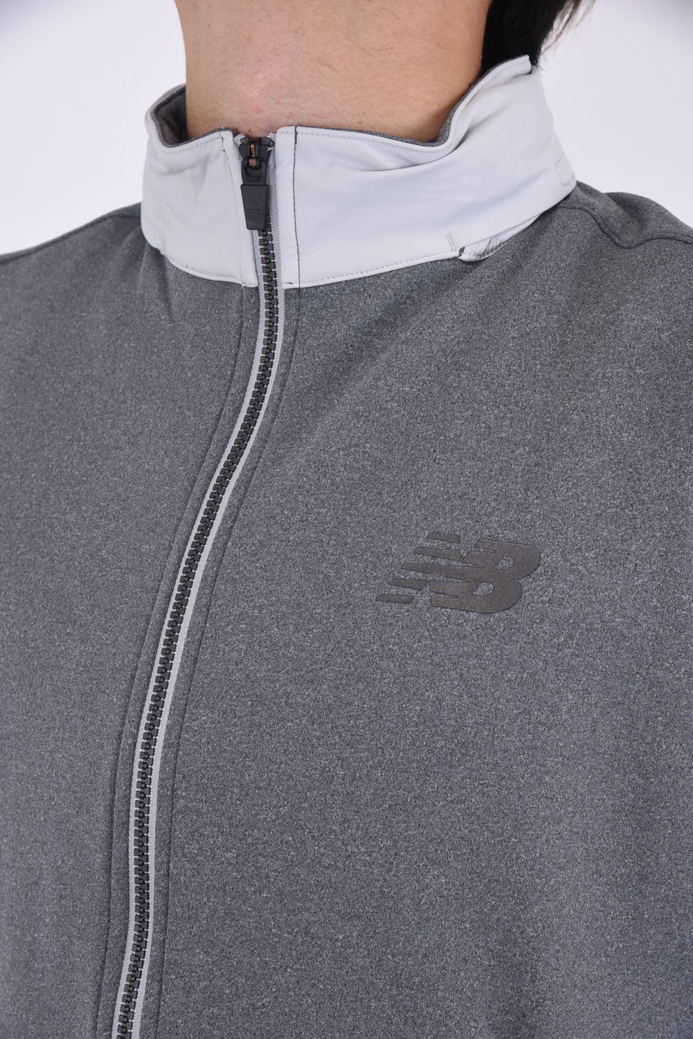 new balance golf - FULL ZIP BLOUSON / スムースダブルフェイス スウェット フルジップ ブルゾン グレー  (MENS WORLD) | GOSSIP GOLF