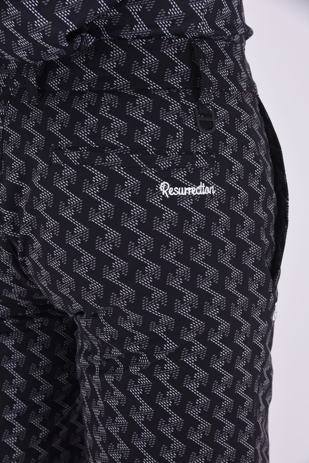 【25SS】 MENS GM PRINT SHORT PANTS / GMプリント ショートパンツ (ブラック)*
