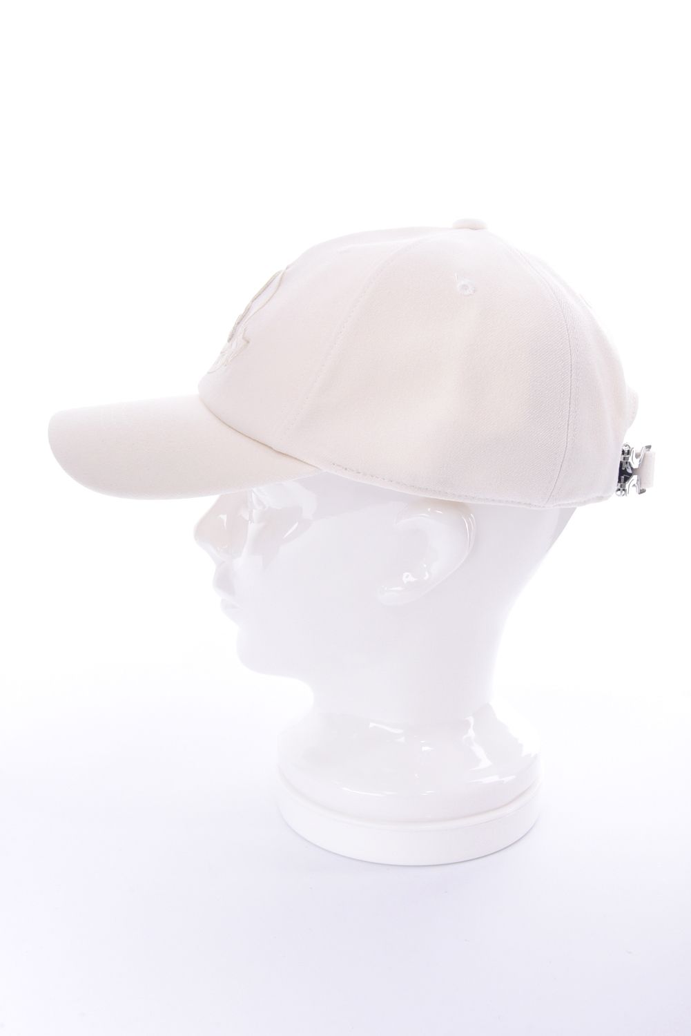 SPECTRA WOOLY 6P CAP / ブランクスカル3Dロゴ刺繍 ベースボールキャップ (ホワイト)