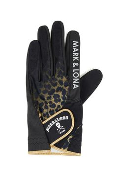 【26SS】 PANTERA FLEX GOLF GLOVE / レオパードパターンプリント 左手用グローブ (ブラック)