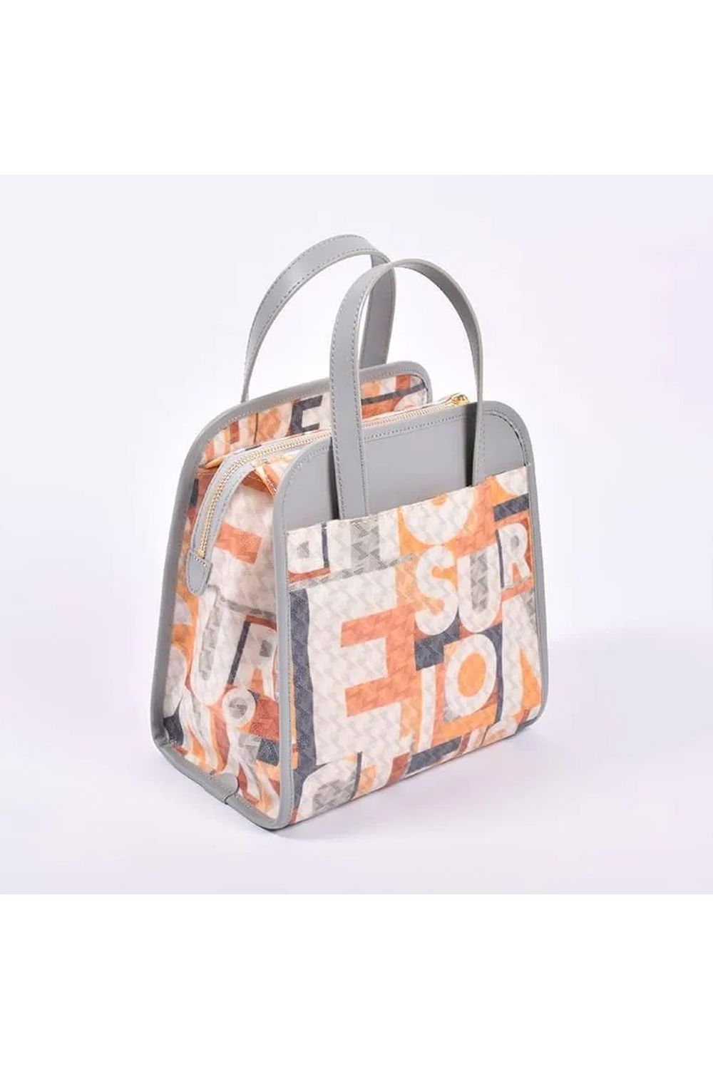 【26SS】 LANIUS TETRA (ラニウス テトラ) / ブランドオリジナルテキスタイル スリム カートバッグ (デイタイムジャンクション)*