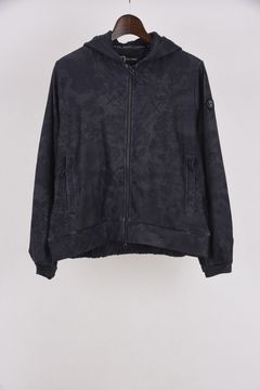 【期間限定ポイント10倍】【25AW】【レディース】 FLOWER CAMO FULL ZIP HOODIE / フラワーカモ 裏起毛フルジップパーカー (ブラック)
