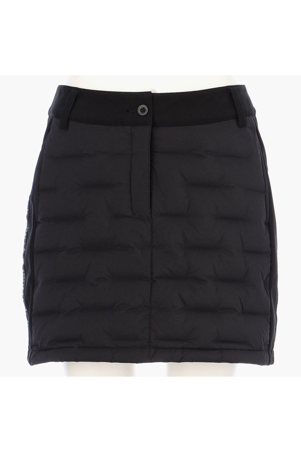 【25AW】【レディース】 WOMEN'S HYBRID DOWN SKIRT / ストレッチタフタ ダイヤモンドロゴ ハイブリッドダウンスカート (ブラック)