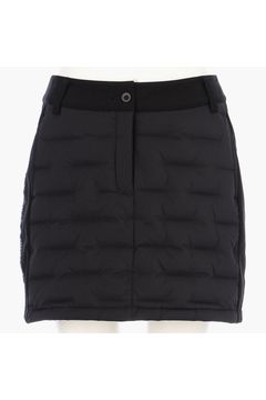 【25AW】【レディース】 WOMEN'S HYBRID DOWN SKIRT / ストレッチタフタ ダイヤモンドロゴ ハイブリッドダウンスカート (ブラック)