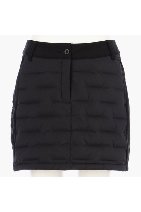 【25AW】【レディース】 WOMEN'S HYBRID DOWN SKIRT / ストレッチタフタ ダイヤモンドロゴ ハイブリッドダウンスカート (ブラック)