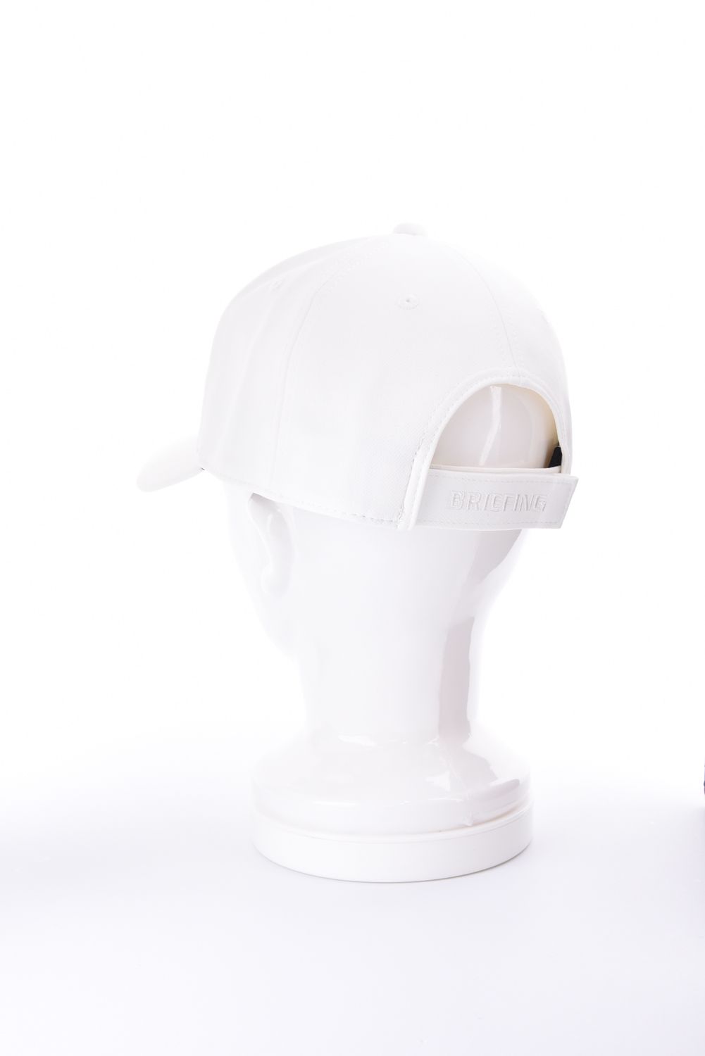 【26AW】 MEN’S BG FLAG CAP / フラッグモチーフ刺繍 キャップ (ホワイト)