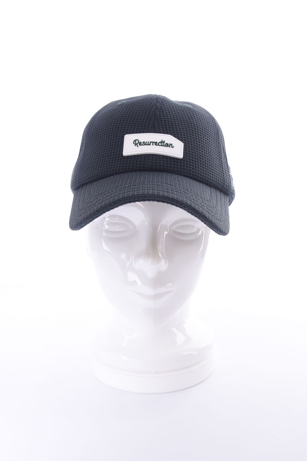 【26SS】 SILICON TAG WAFFLE CAP / シリコンタグ ワッフル キャップ (グリーン)*