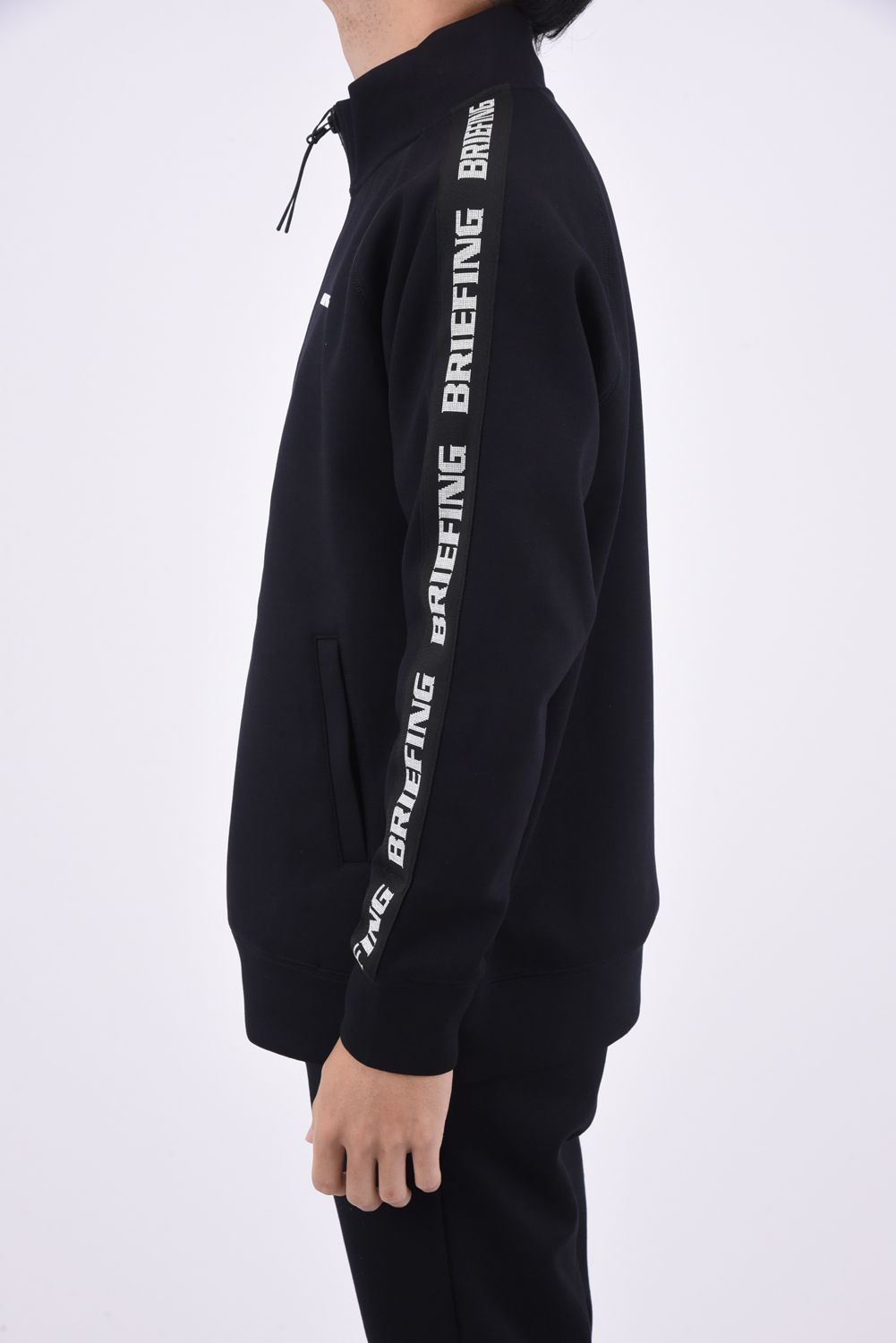 BRIEFING - 【秋冬仕様】 MENS WARM SIDE LOGO LINE BLOUSON