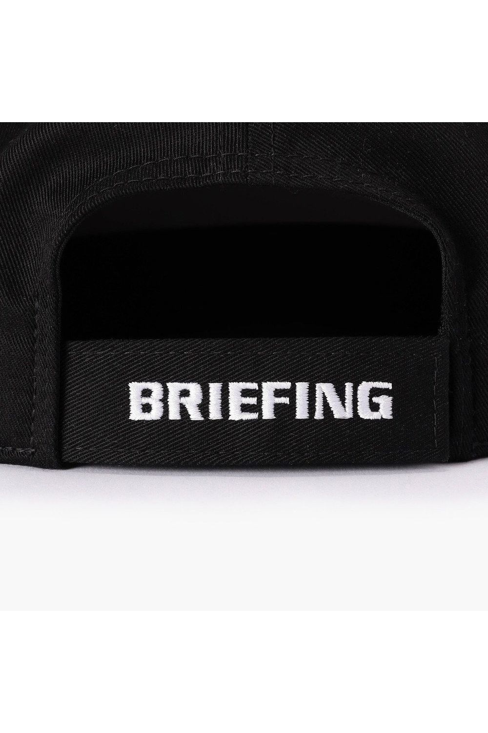 【26AW】 MEN’S BOX LOGO FLAT VISOR CAP / ボックスロゴ刺繍 フラットキャップ (ブラック)
