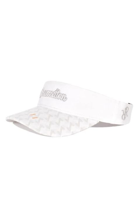 【26AW】 GM BRIM VISOR LANATEC / ブランドロゴ刺繍 オリジナルテキスタイル サンバイザー （モノホワイト)