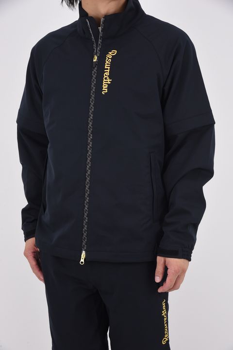 【25AW】 SUPER WATER REPELLENT JACKET / TACTEEM® 2WAY超撥水ジャケット (ブラック)*