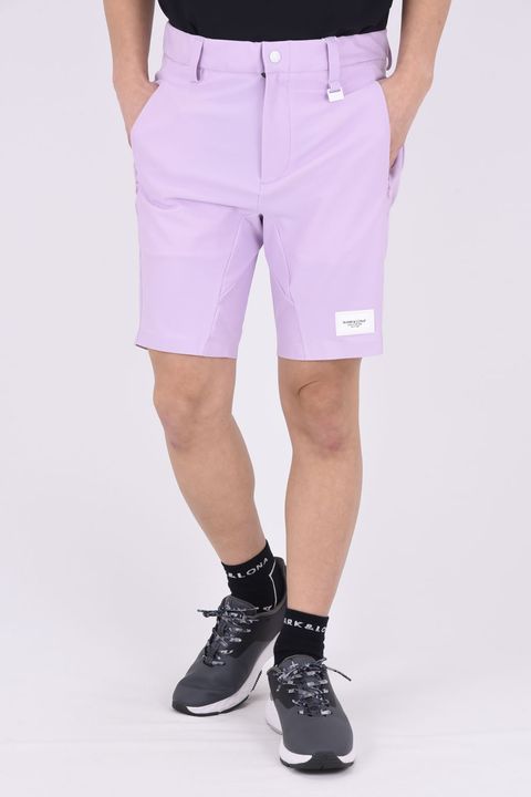 ARK DRAPE SHORTS / 高密度 ハイストレッチナイロン 切替ショートパンツ (ピンク)