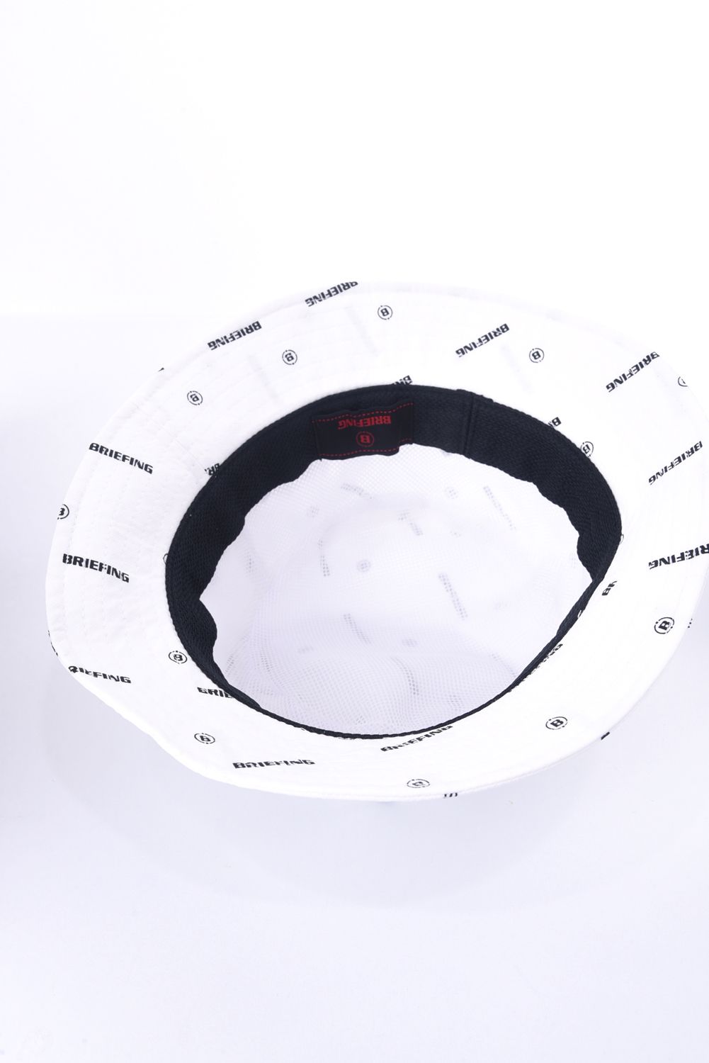 MS MONOGRAM HAT / モノグラム バケットハット (ホワイト)