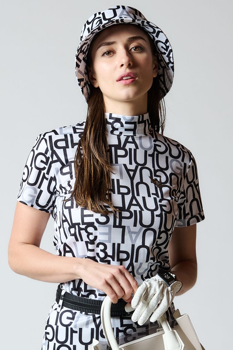 1PIU1UGUALE3 GOLF - 【レディース】 1PIU1UGUALE3 FULL MIX LOGO S/S  