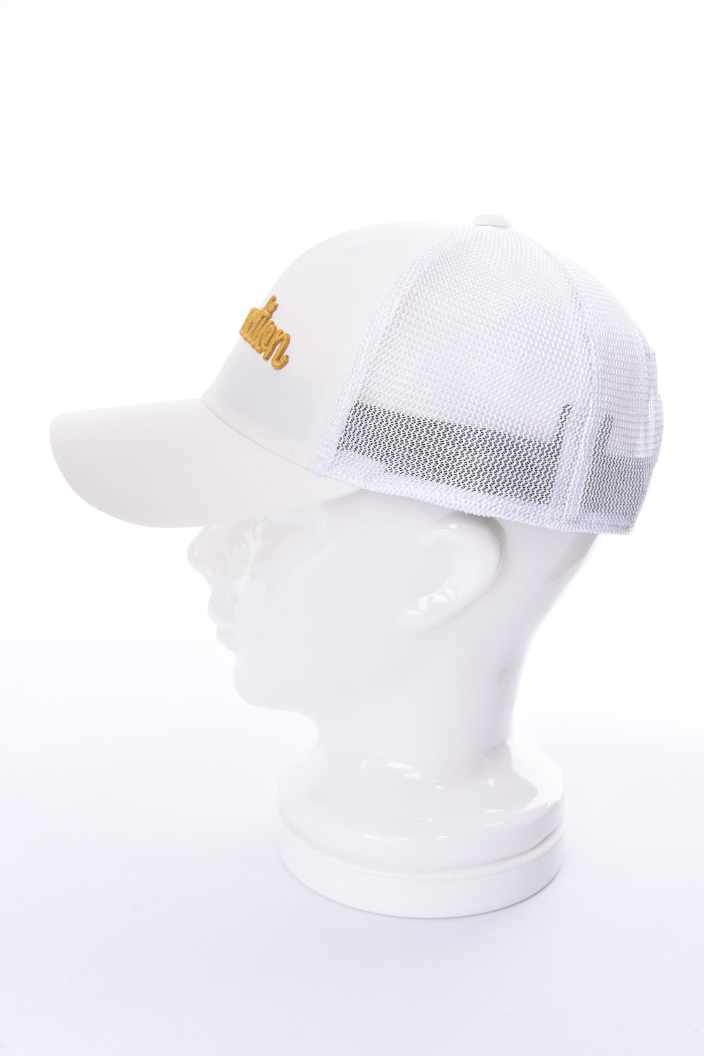 Resurrection - GM EMBOSS MESH CAP / ブランドロゴ刺繍