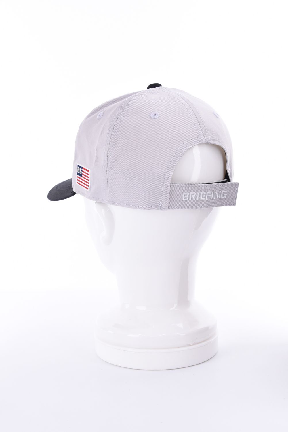 【26AW】 MEN’S 2-TONE INITIAL CAP / バイカラー ブランドイニシャル刺繍 キャップ (ライトグレー)