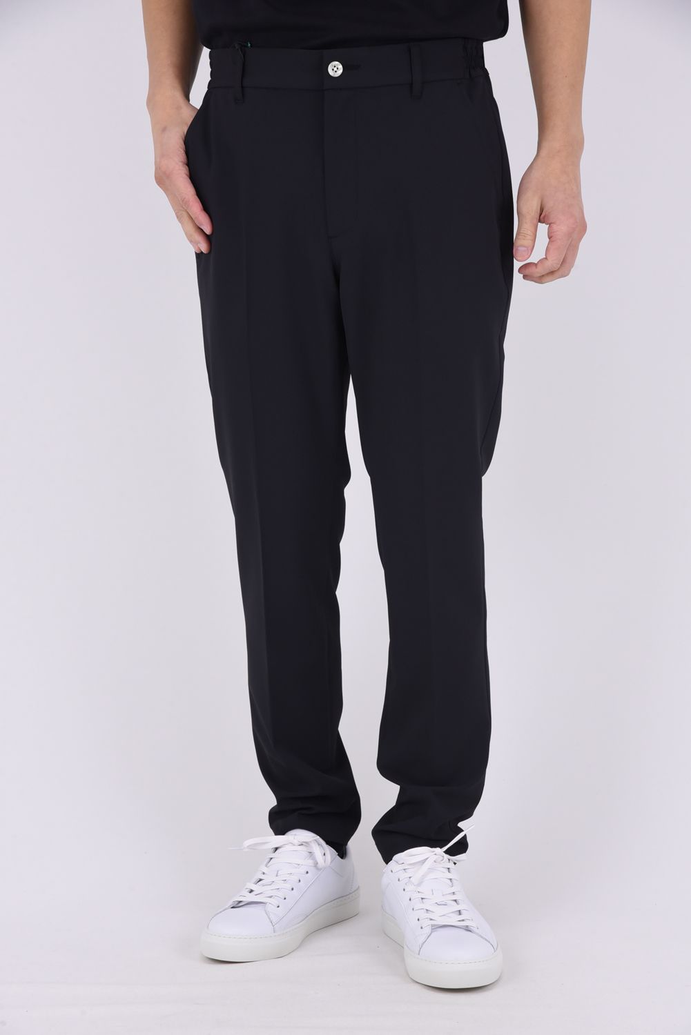 【26SS】 BASIC LONG PANTS / ベーシック ロングパンツ (ブラック)*