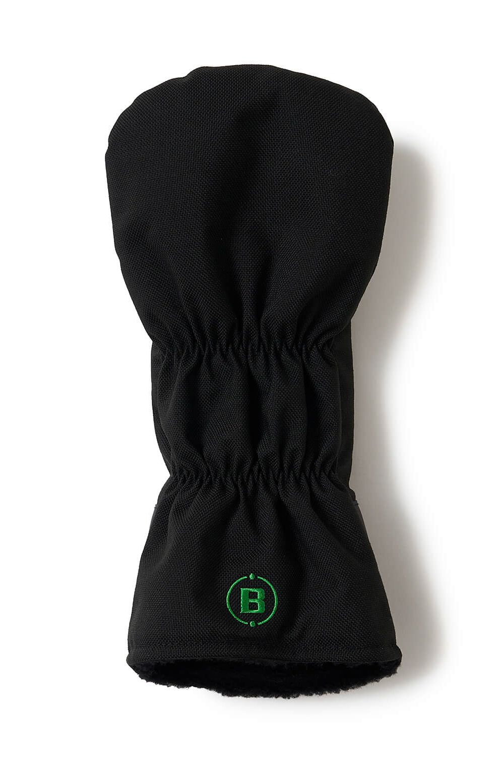 BG12 DRIVER / BRIEFINGコラボ ブランドロゴ刺繍 ドライバーカバー (ブラック)