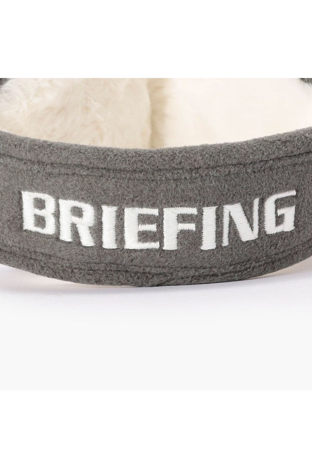 【26AW】【プレゼント好適品】 MICRO FLEECE EAR MUFF / マイクロフリース エコファー イヤーマフ (グレー)