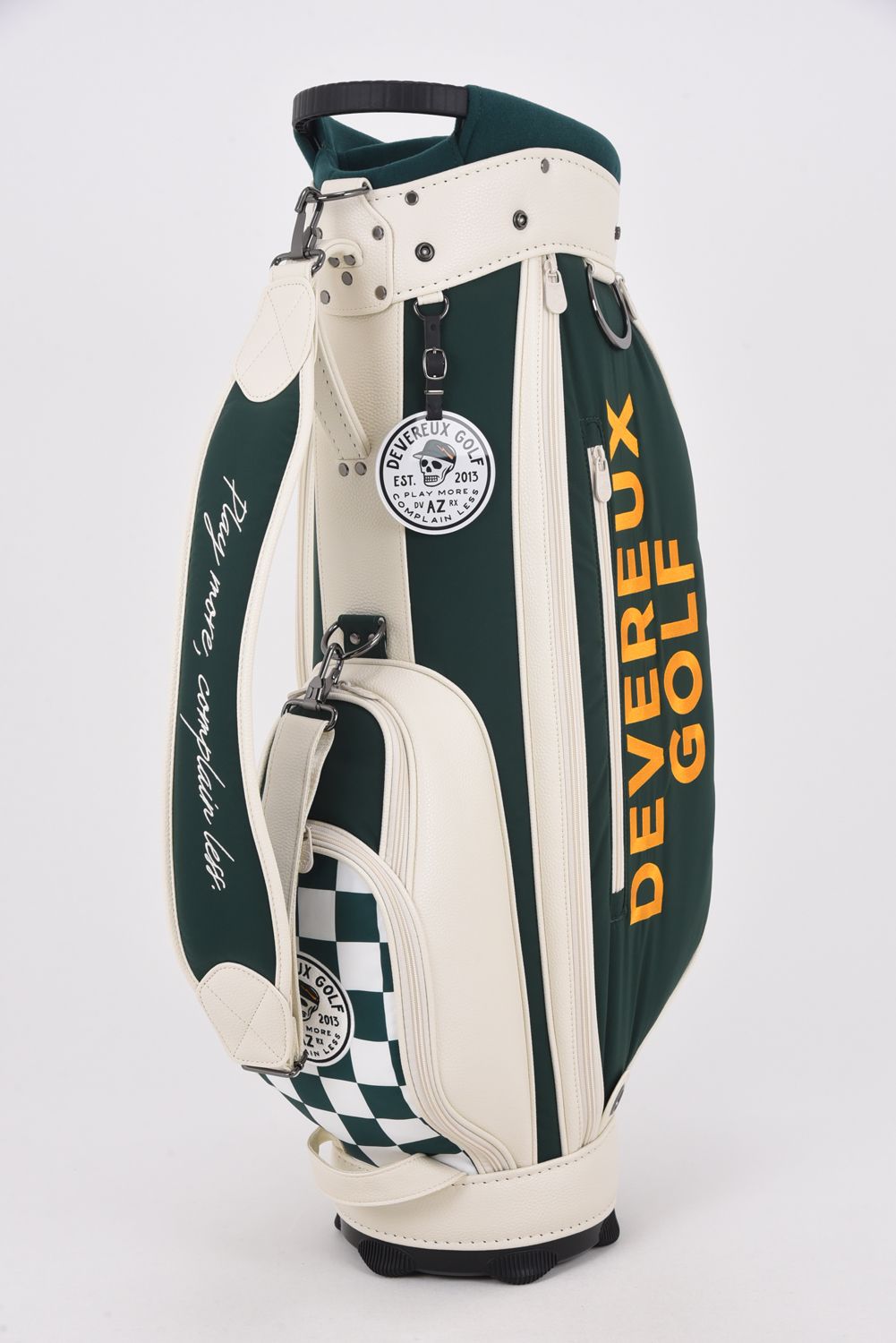 【26SS】【銀行振込・代金引換不可】【返品・交換不可】 DVG JTG CADDIE BAG / チェッカー スタンドタイプ キャディバッグ (グリーン)