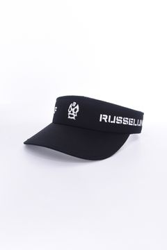 RS GOLF VISOR / ブランドロゴ サンバイザー ブラック