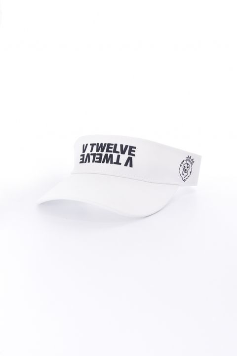 【26SS】 INVERT VISOR / ブランドロゴ刺繍 サンバイザー (ホワイト)