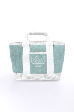 【26SS】 PILE PARTITION TOTE BAG / パイル生地 パーテーショントートバッグ (ライトグリーン)