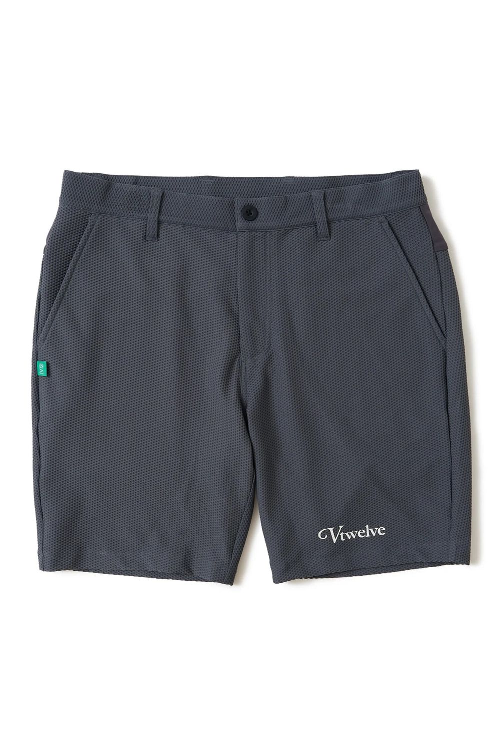 【26SS】 AIRY AWA SHORTS / ワッフル生地 ブランドロゴ ショートパンツ (グレー)