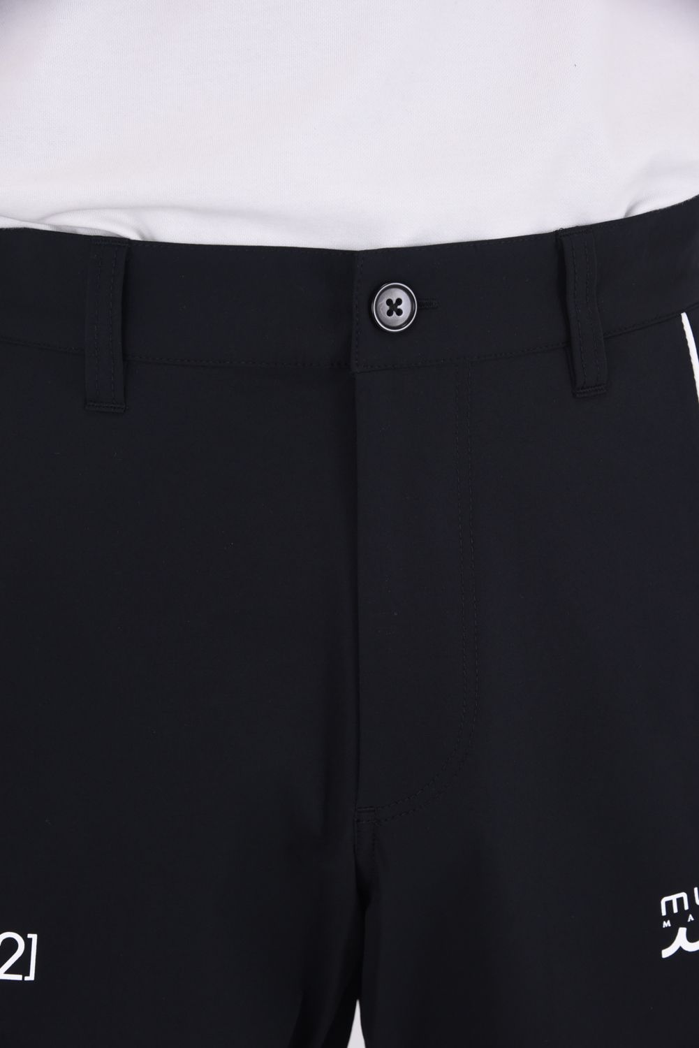 【25AW】 MU12 PANTS / ムータマリン ヴィトゥエルヴ コラボ ロングパンツ (ブラック)