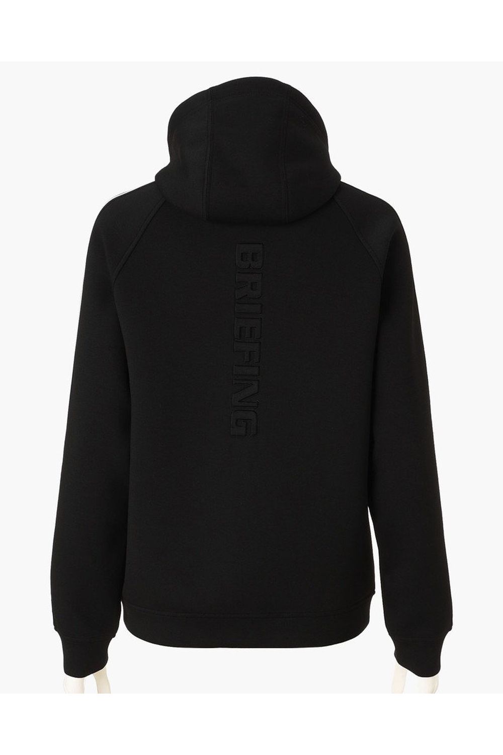 【26AW】【レディース】 WOMEN’S WARM LINE PARKA / ダンボールニット サイドライン ジップアップパーカー (ブラック)