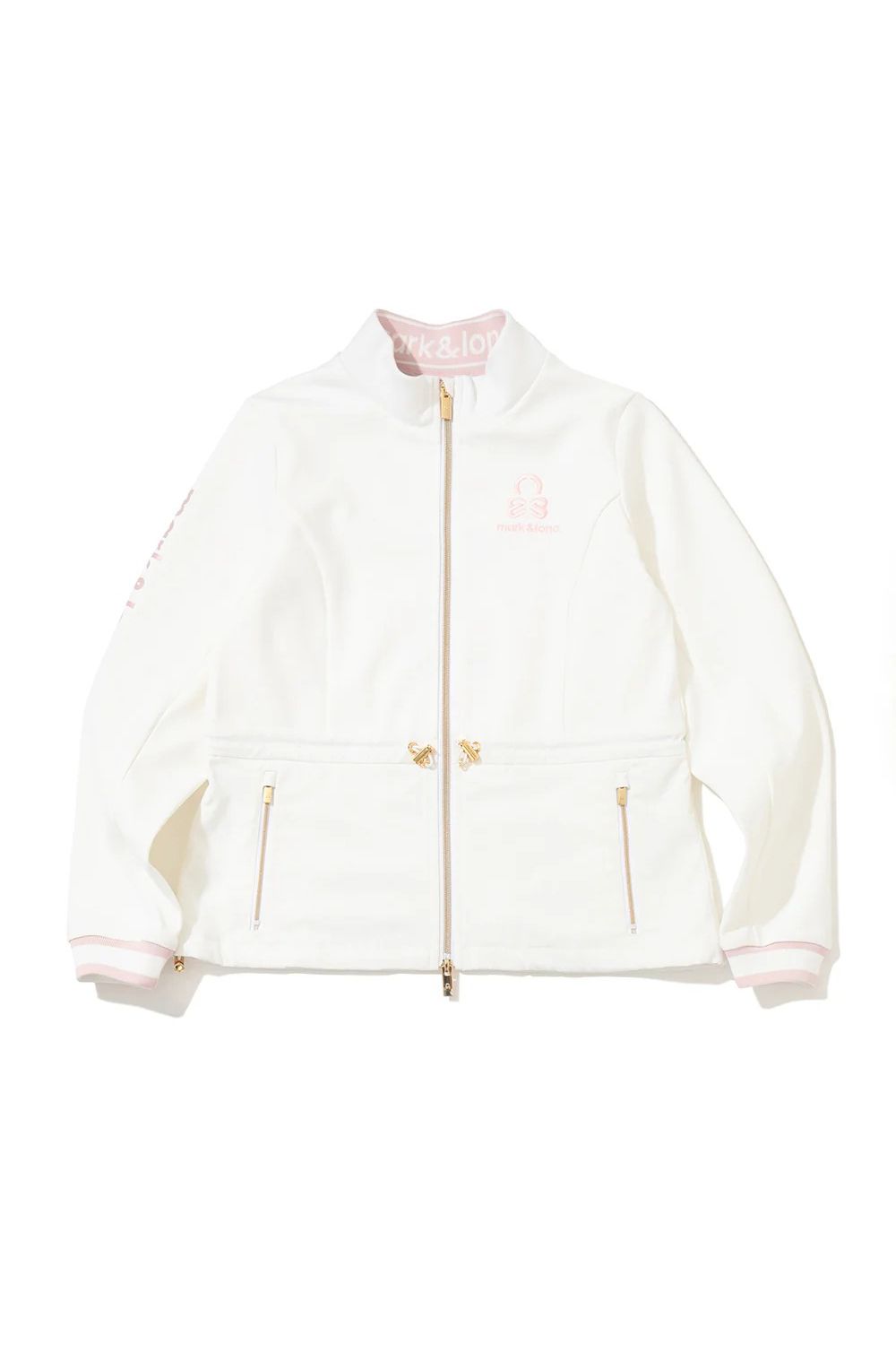 【26AW】【レディース】 ÉLAN 2-WAY HYBRID JACKET / ボンディング素材 中綿ベスト付き 2WAYチュニックジャケット (ホワイト)