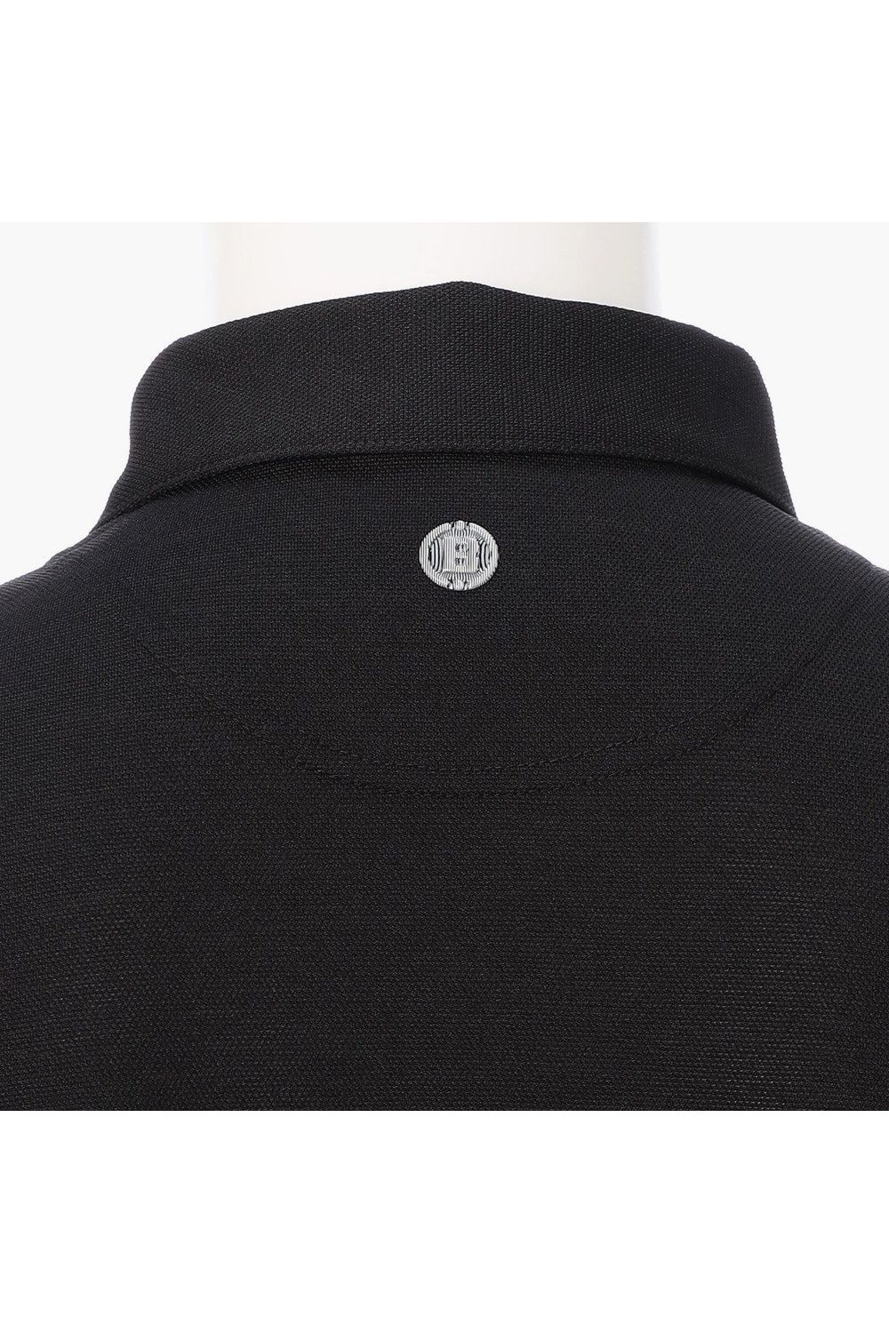 【26SS】 MEN'S LINEN-T WC SHIRT / リネンタッチ ワイドカラーポロシャツ (ブラック)