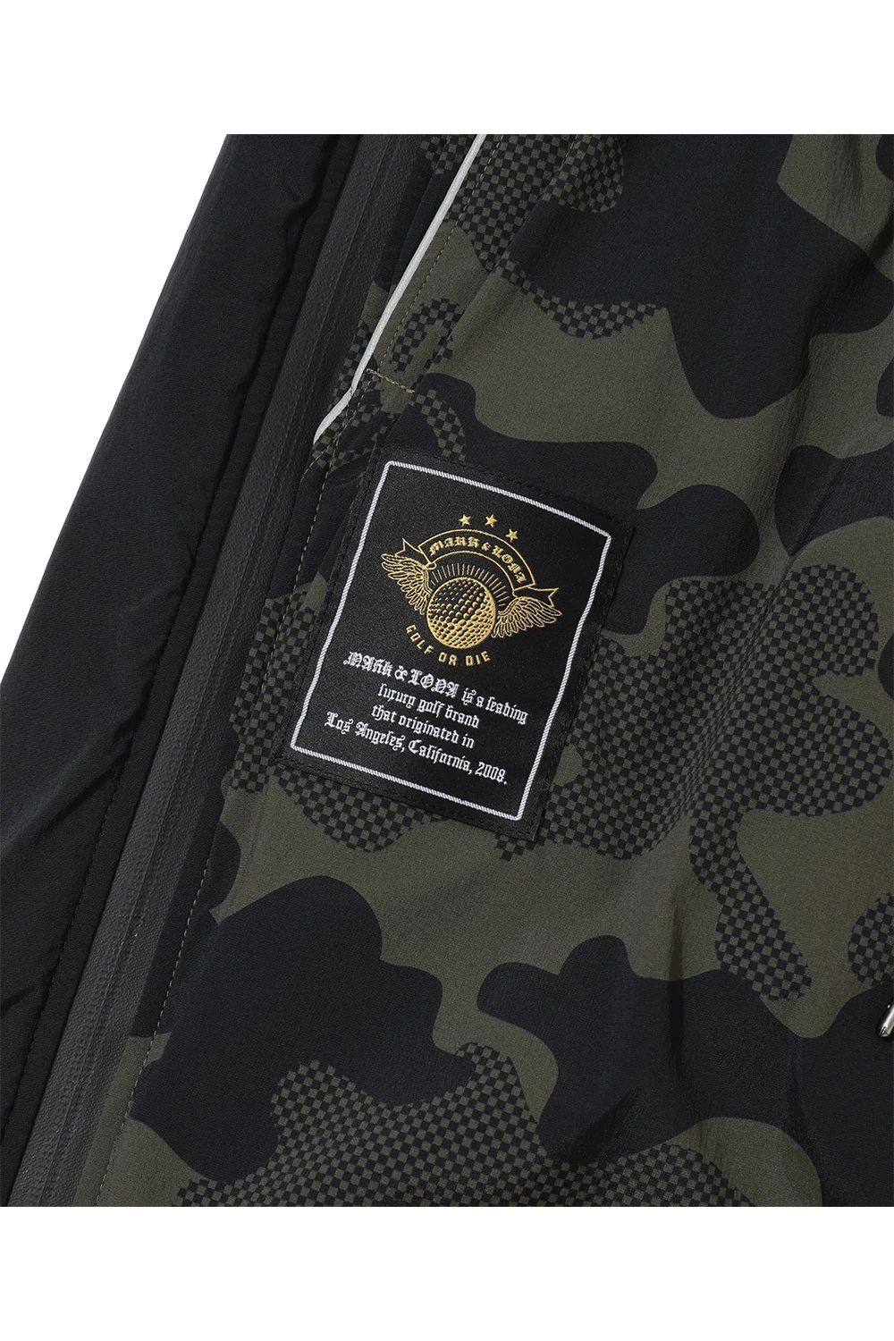 【26AW】 PLURI CAMO TECHNICAL PANTS / スカルカモフラージュ サイドファスナー ロングパンツ (ブラック)