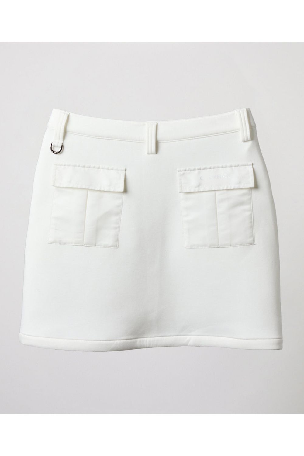 【レディース】 NYLON POCKET SKIRT / ダンボール素材 カーゴポケット スカート (ホワイト)