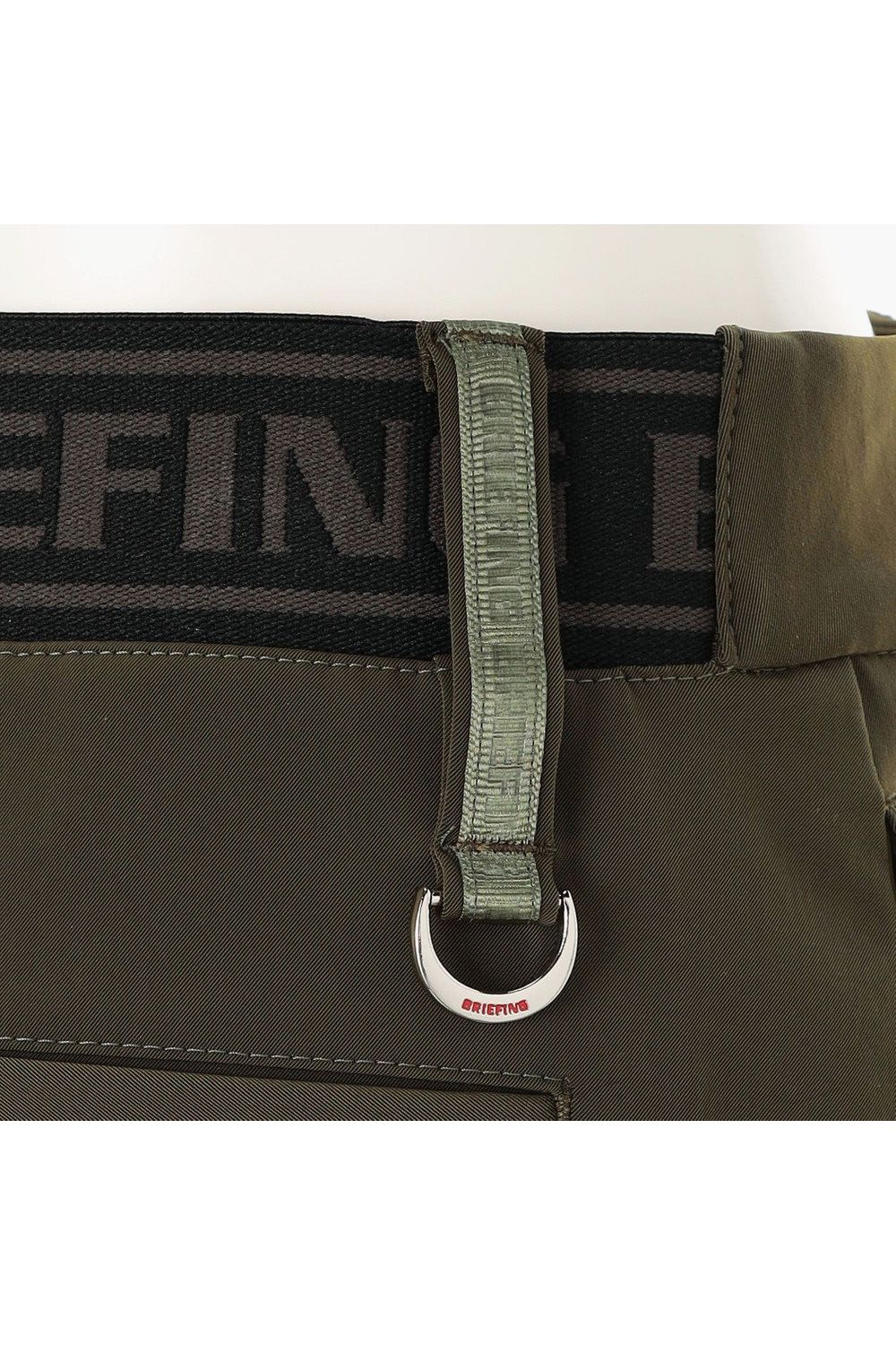 【26SS】【レディース】 WOMEN’S WR NYLON 3D LOGO PLEATED SKIRT / ナイロンストレッチ 3Dロゴ プリーツスカート (オリーブ)