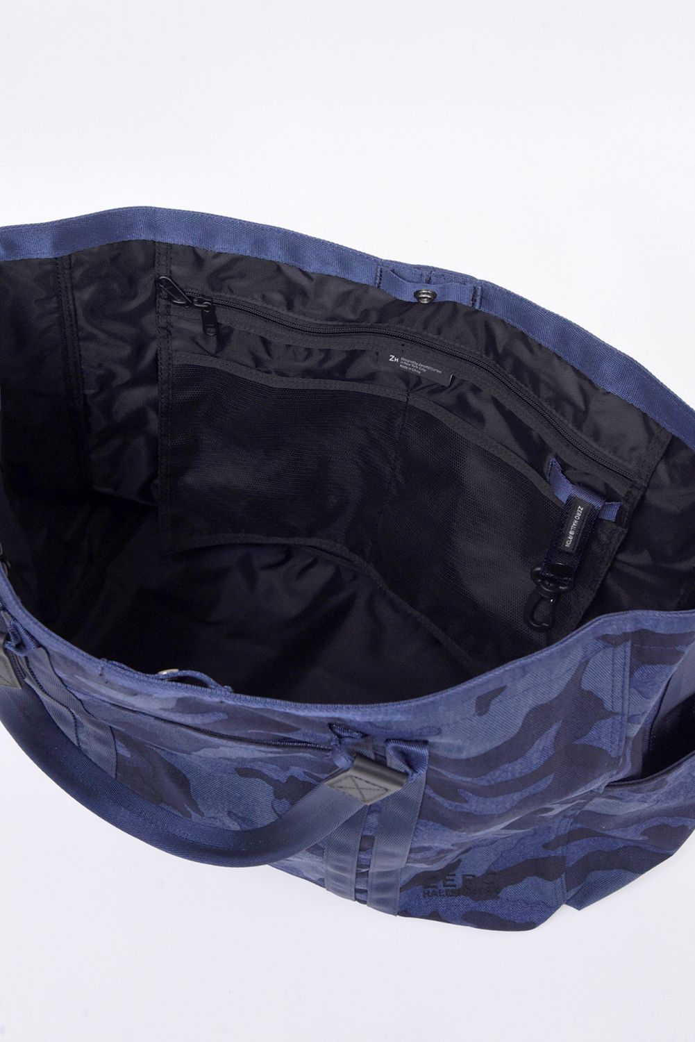 【1000Dコーデュラナイロン】 Locker Tote ZHG-B1 / トートバッグ (ネイビーカモ)