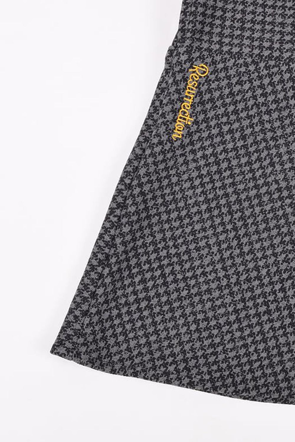 【レディース】 WOMENS WARM HOUNDSTOOTH SKIRT / 千鳥柄 ウォーム スカート (グレー)*