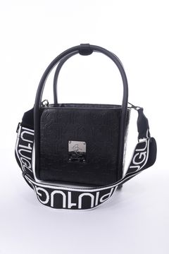 ROPE BAG / 巾着袋付きロープバッグ (ブラック)