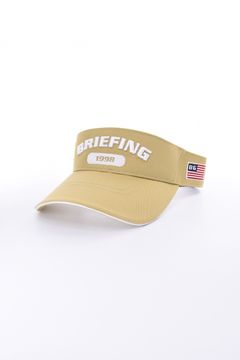 【26AW】 MEN’S COLLEGE LOGO VISOR / カレッジロゴ刺繍 サンバイザー (ベージュ)