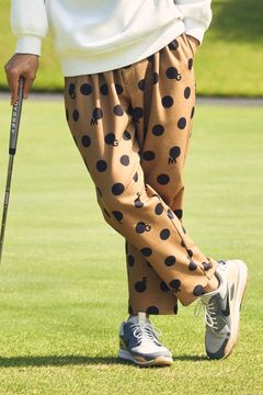 【26AW】 ORIGINAL PRINT DOT PANT / ドット柄プリント テーパードパンツ (ベージュ)