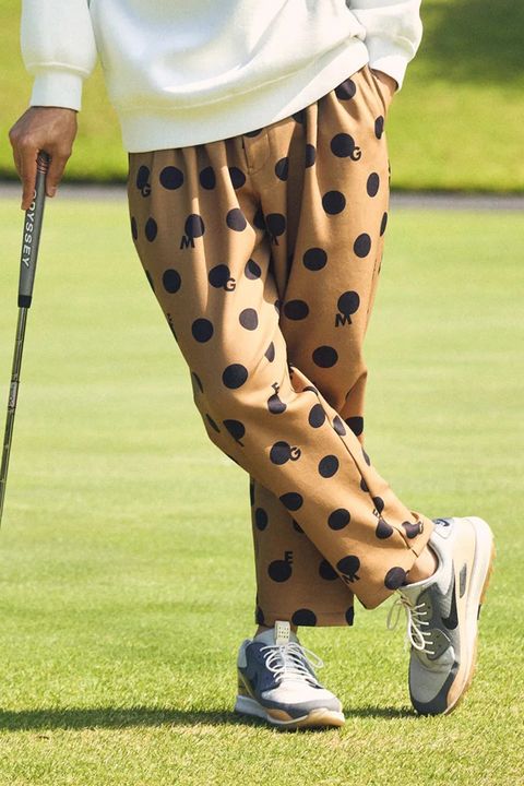 【26AW】 ORIGINAL PRINT DOT PANT / ドット柄プリント テーパードパンツ (ベージュ)