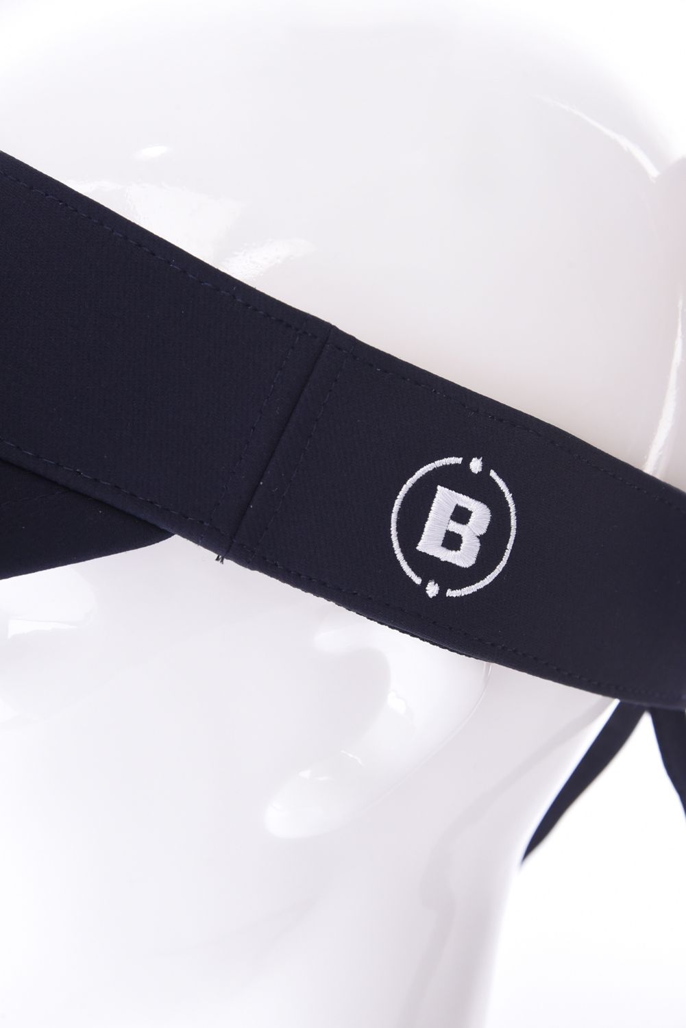 【26SS】【レディース】 WOMEN’S SMALL LOGO RIBBON VISOR / ブランドロゴ バックリボン リボンサンバイザー (ネイビー)