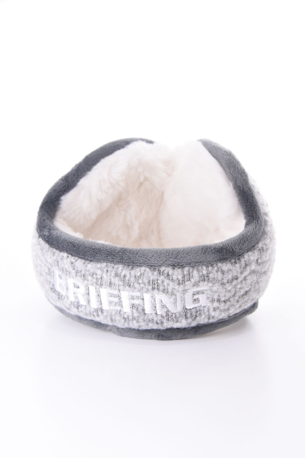WOOL BOA EAR MUFF / ウール ボアイヤーマフ (ライトグレー)