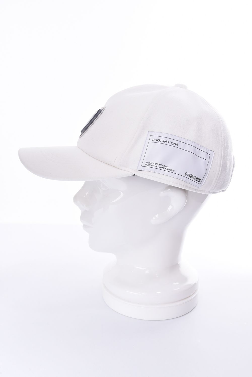 TRIANGLE EMBLEM CAP / トライアングル エンブレム ベースボールキャップ (ホワイト)
