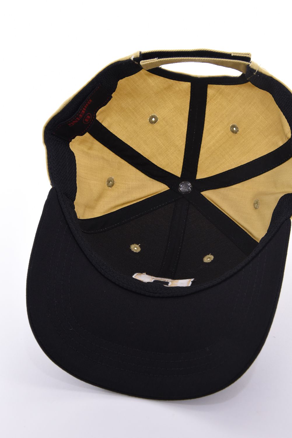 【26AW】 MEN’S 2-TONE INITIAL CAP / バイカラー ブランドイニシャル刺繍 キャップ (ベージュ)