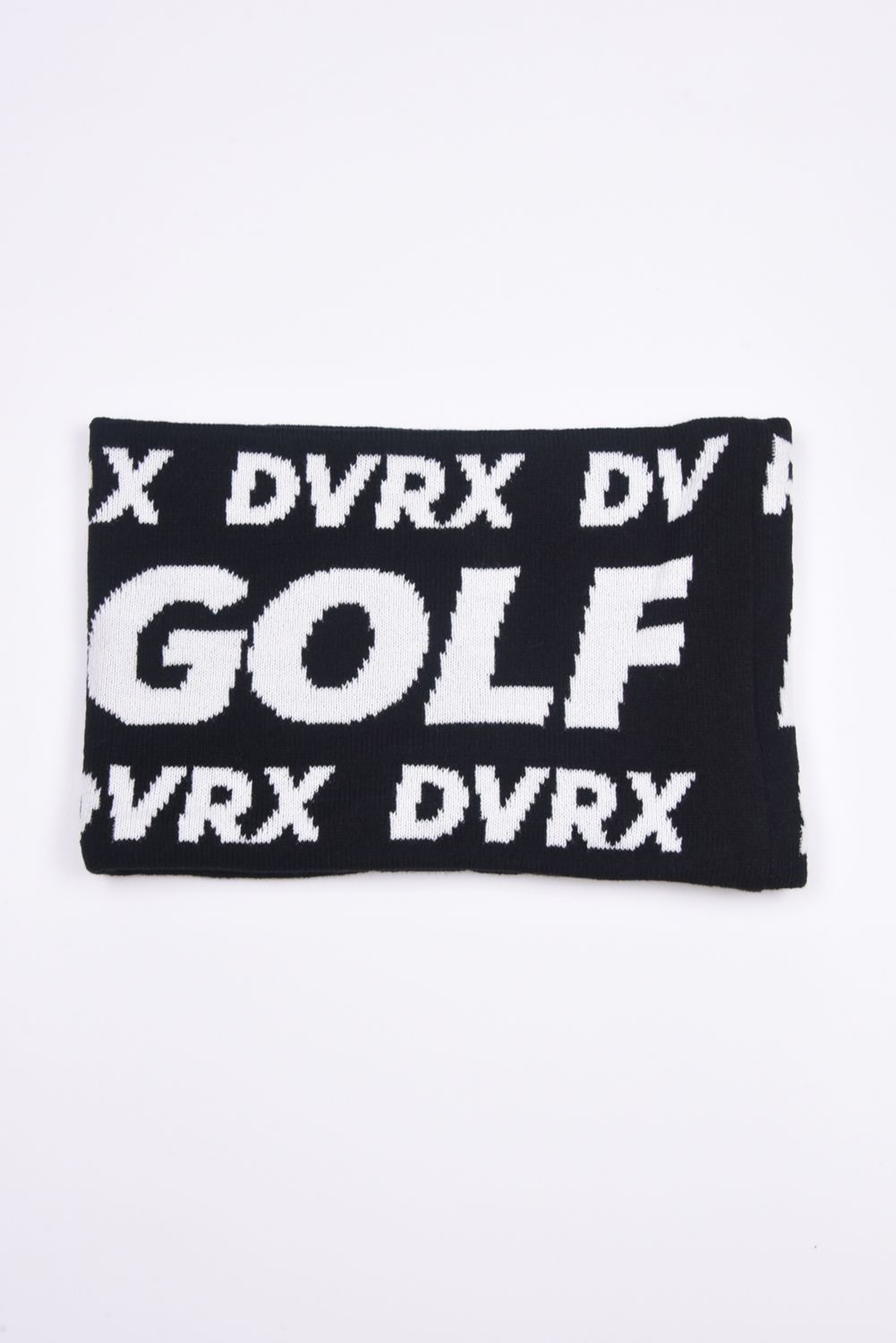 DVRX GOLF Knit Neck Warmer / ニットネックウォーマー (ブラック)