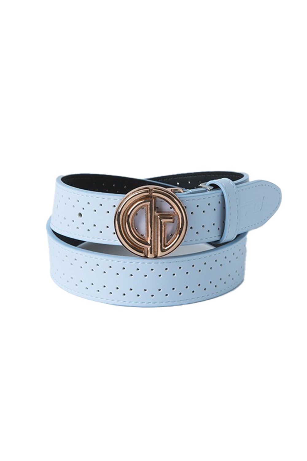 CPG GOLF - ROUND LOGO BUCKLE BELT / パンチングホール ラウンドロゴバックル ベルト (ブルー) | GOSSIP  GOLF