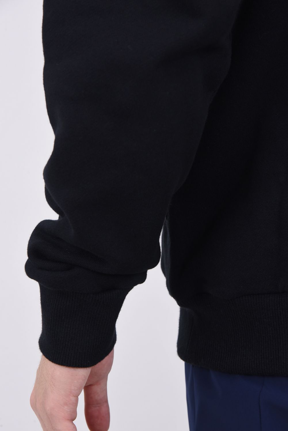 RUSSELUNO - SMILE MASK HOODIE / 裏起毛 ロゴ刺繍 ワッペン