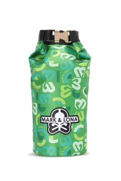 【26SS】 QUADRA ROUND COOLING BAG / エレメントスカルプリント ハンドル仕様 アイスバッグ (グリーン)